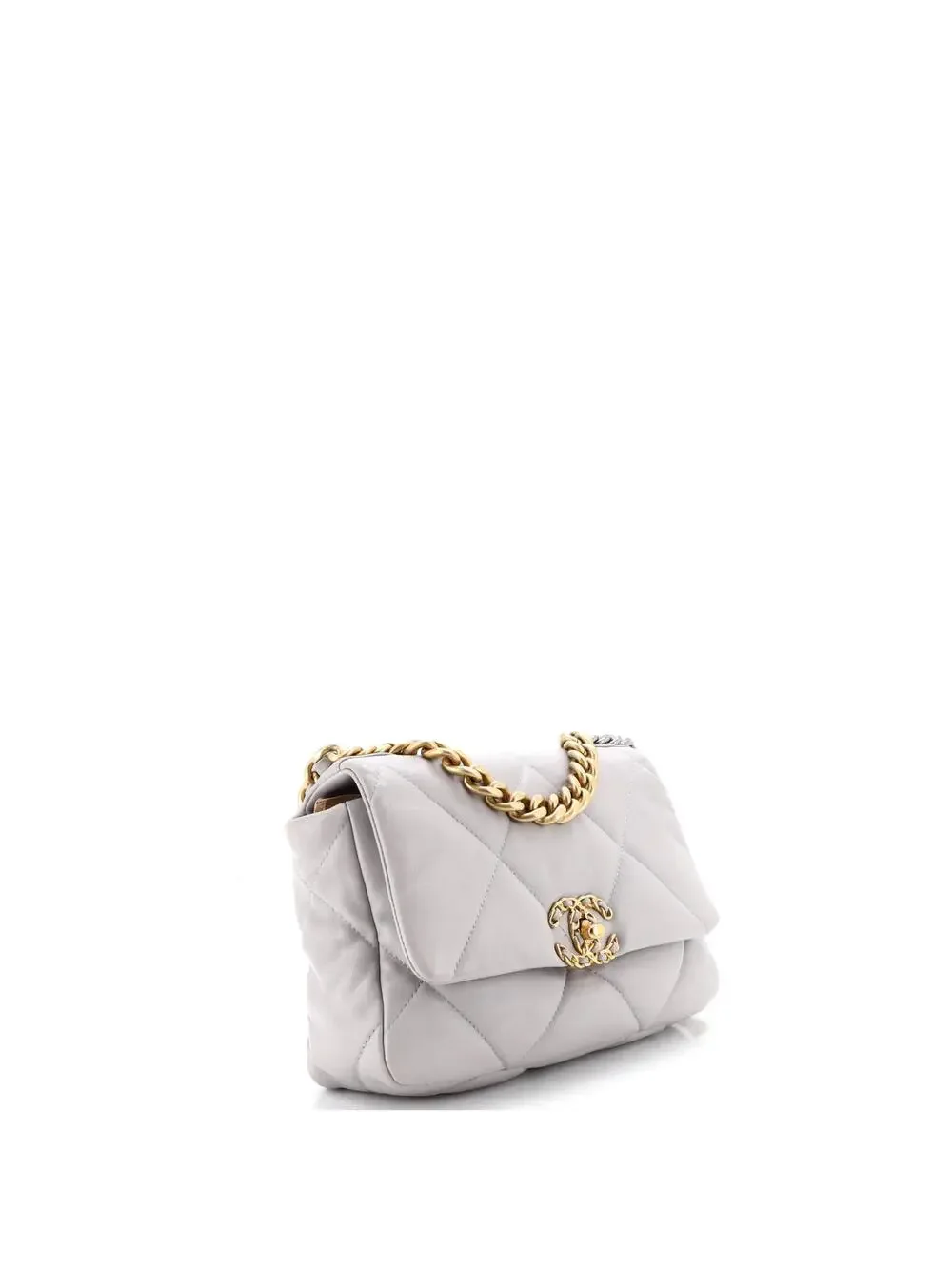 Chanel 19 Flap Bag Quilted Leather #281453C48B